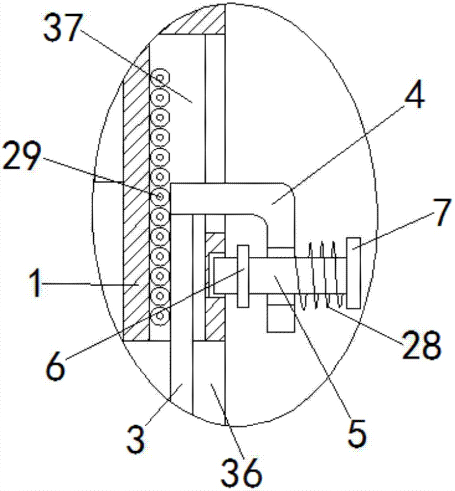 Mixed stirring device for PVC production