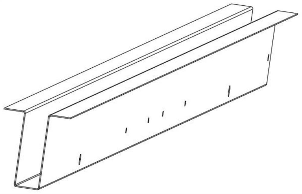 Purline structure reinforcing design method