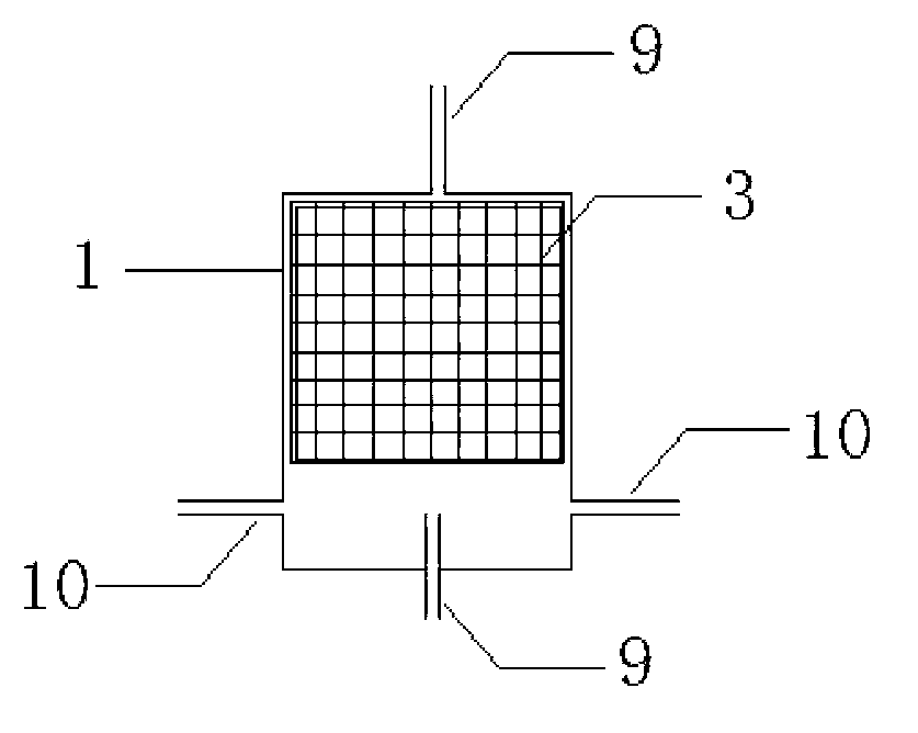 Cooling box and combined facility thereof