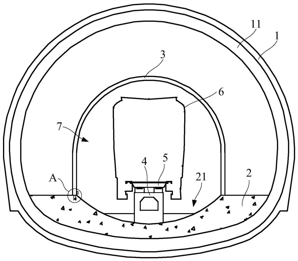 Underground low-vacuum pipeline ultrahigh-speed maglev transportation system and construction method thereof
