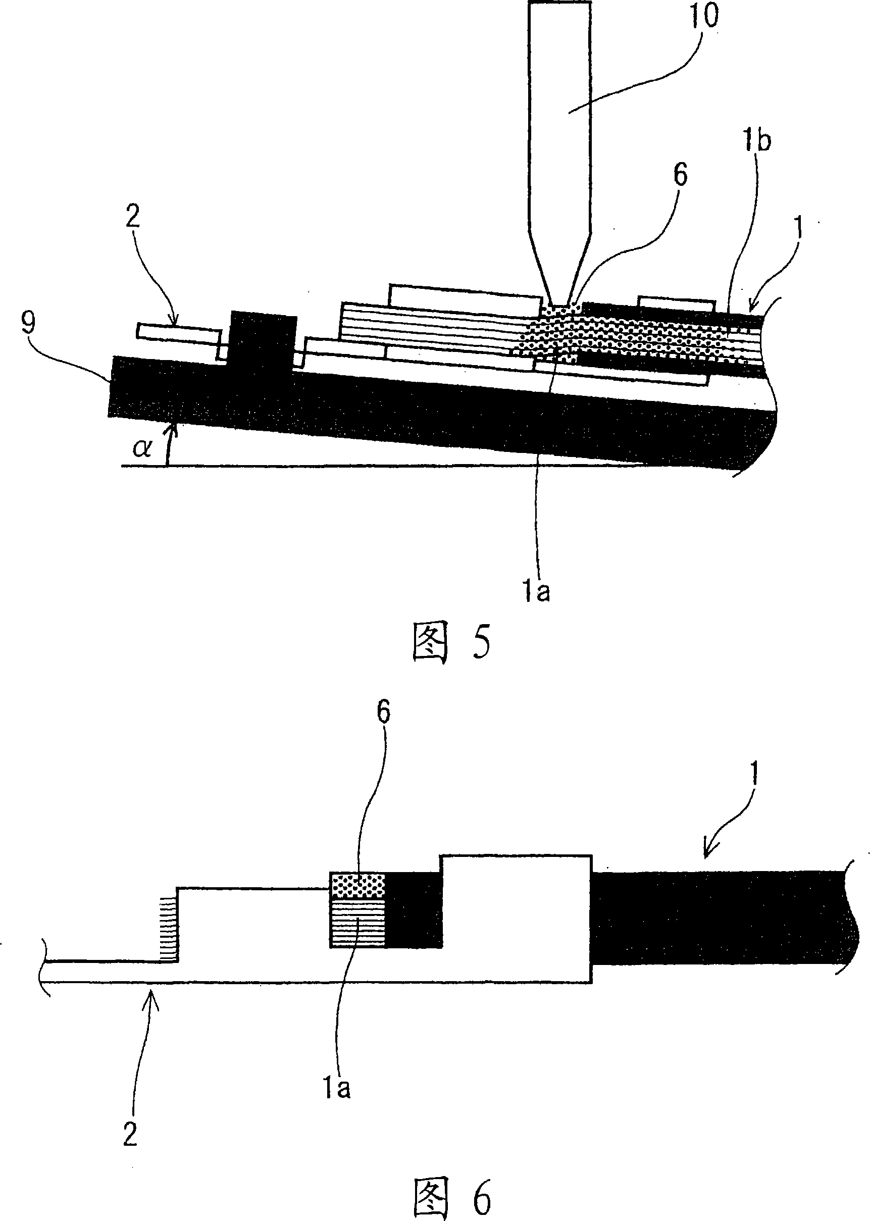 Method for stopping water of earth wire and earth wire