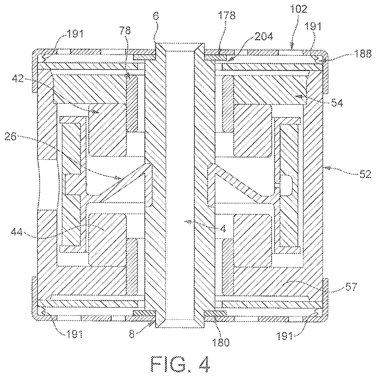 Electromechanical generator for converting mechanical vibrational energy into electrical energy