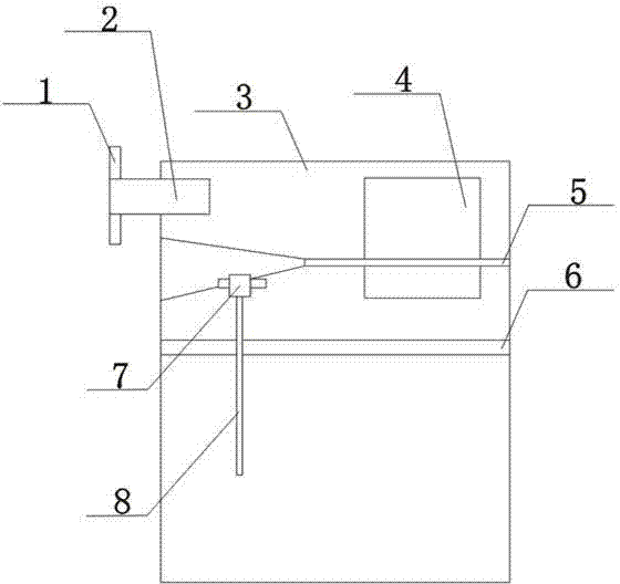 Sewage lifting device provided with seal structure