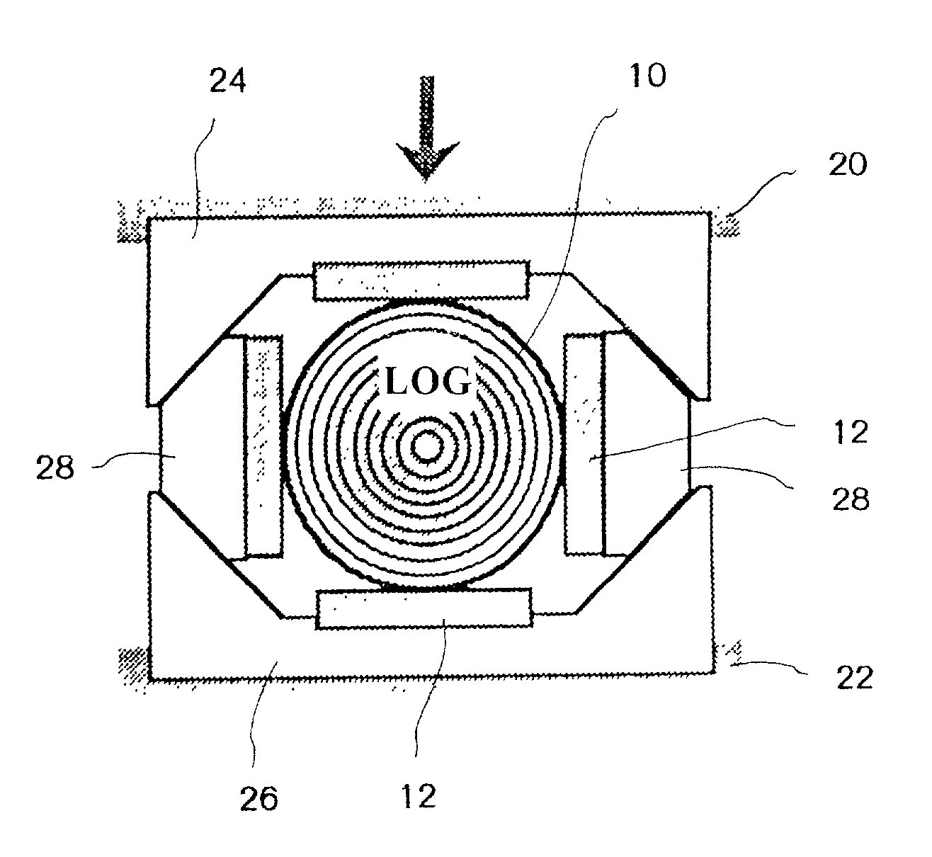 Prismatic wood compression molding method and compression molding device therefor
