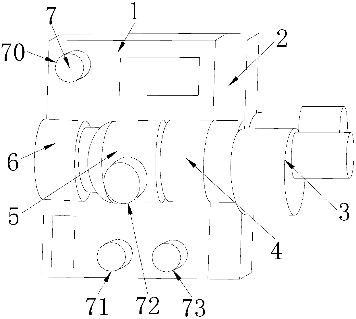 Probing and treatment integrated device for otorhinolaryngology department