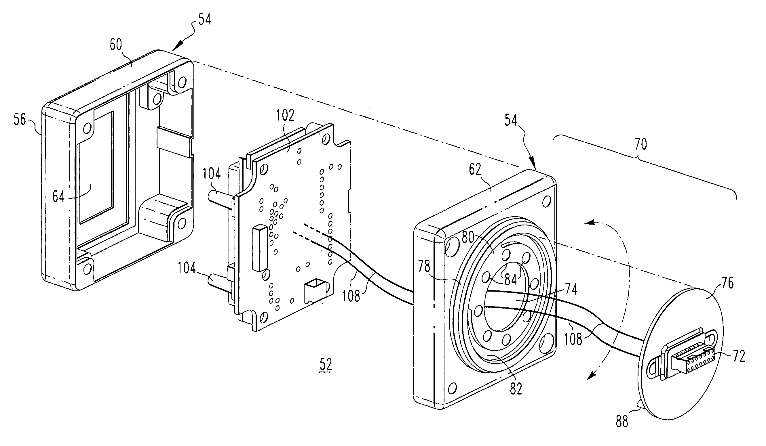 Rotating display device and electrical apparatus employing the same