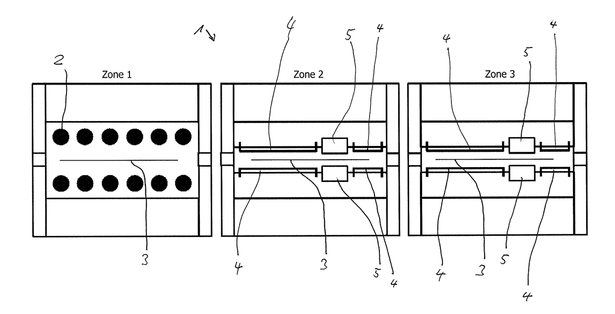 Method for heating steel sheets and device for carrying out the method