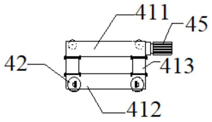 Jacking trolley for quickly assembling culvert sections and control method