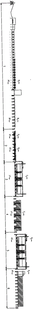 Automated production process and equipment for composite structural members of steel tube bundles