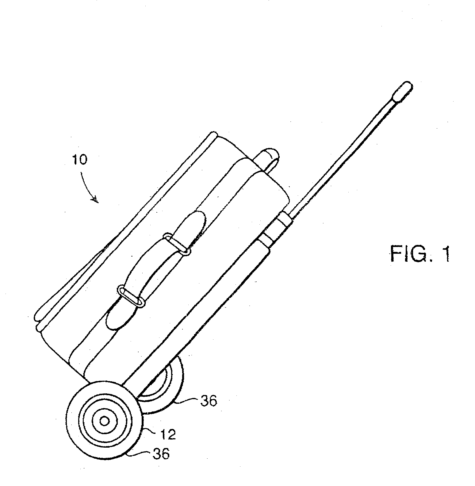 Removable large wheel assembly for luggage with small wheels