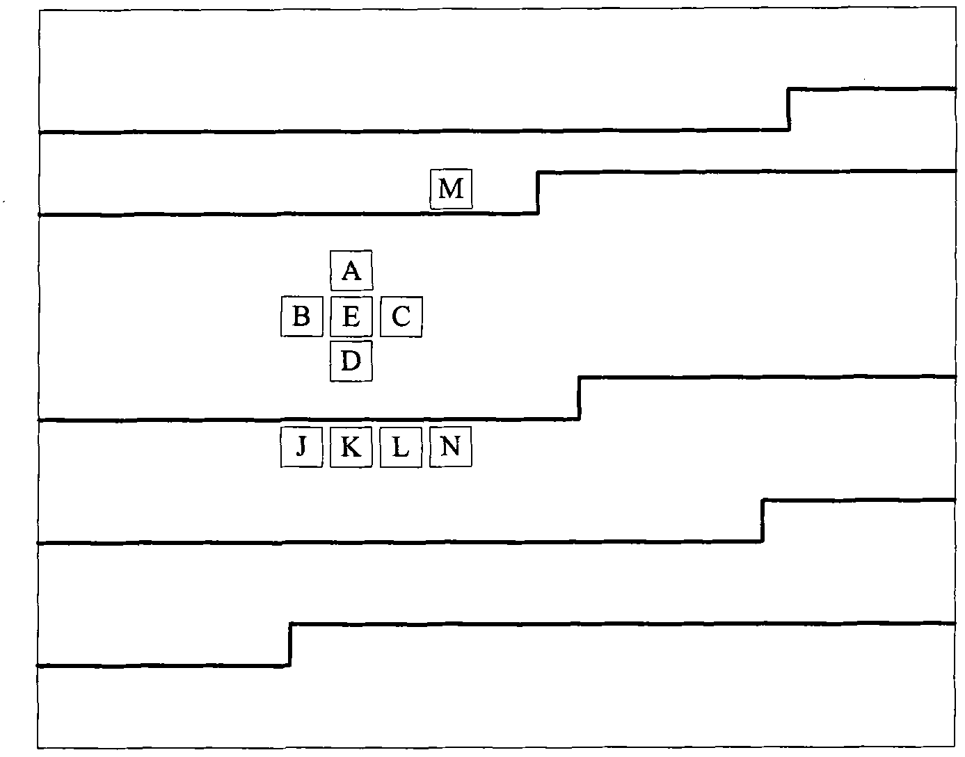 Error concealment method and device for macroblock subjected to decoding error