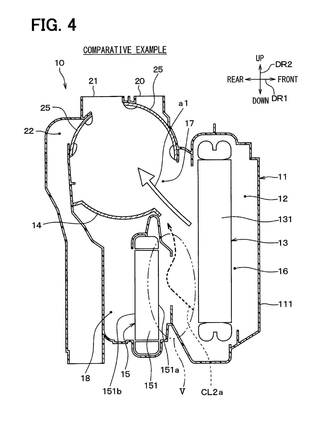 Vehicle air-conditioning unit