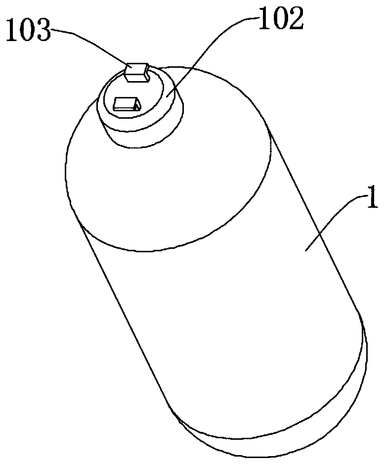 Underground falling object fishing device for oil exploitation