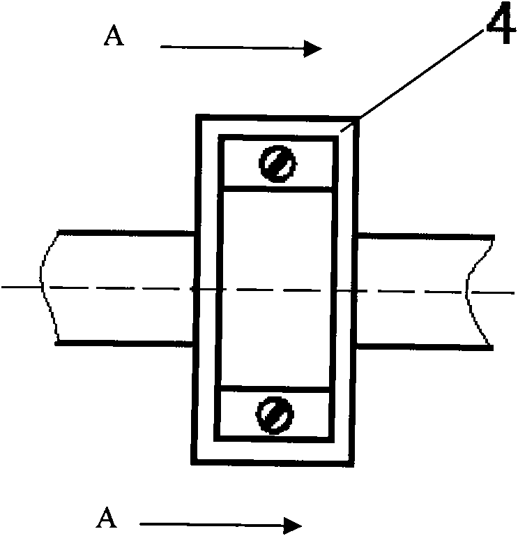 Calibrating device for tilt angle sensor
