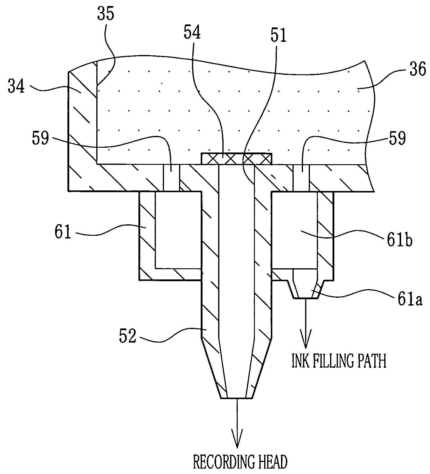 Ink container, ink jet recording apparatus, ink filling method, and ink filling device
