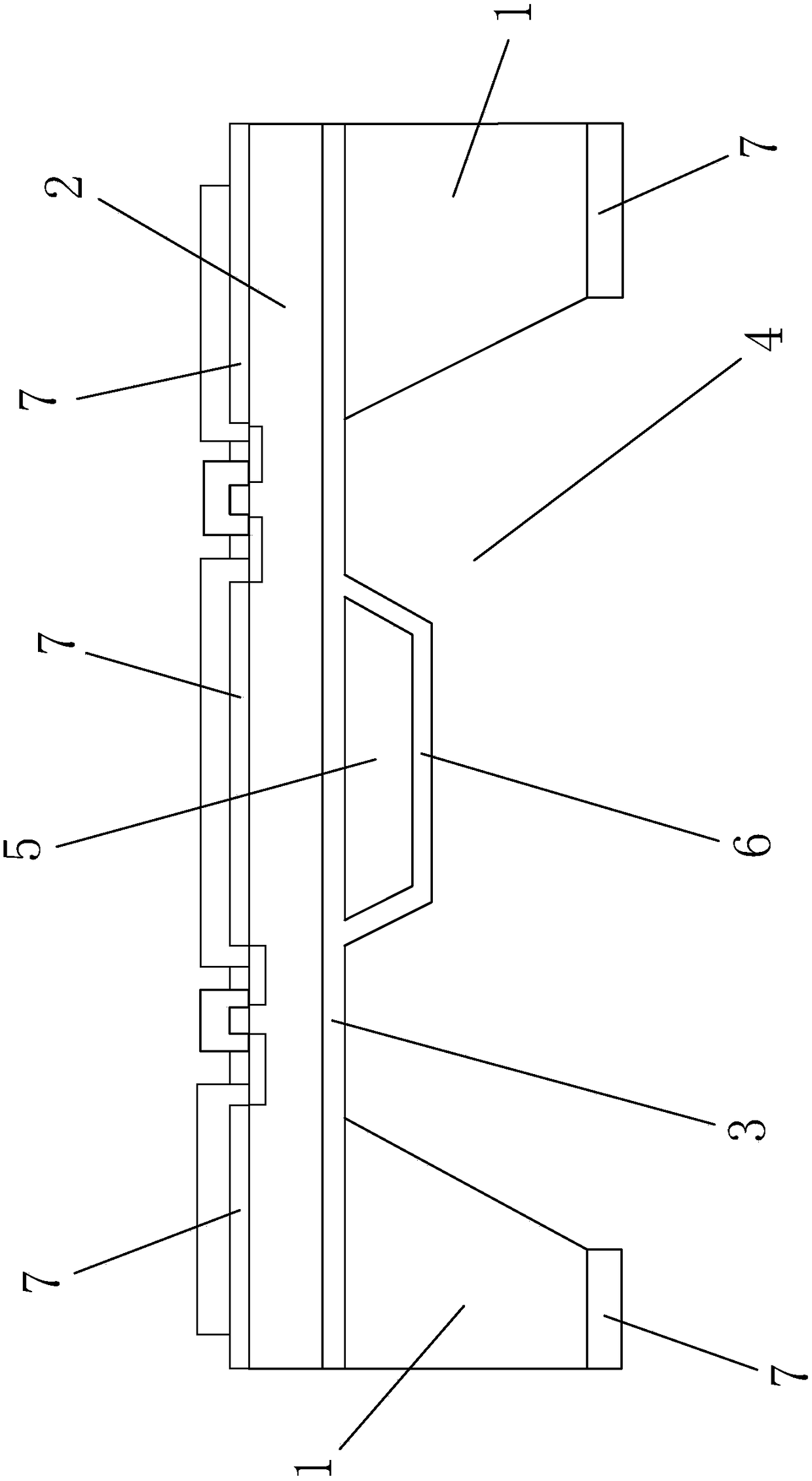 Monolithic Si-based micro-pressure sensor and manufacturing method thereof