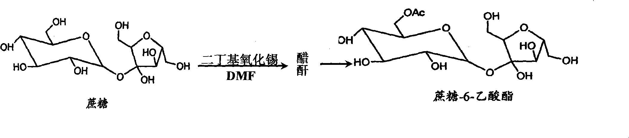 Synthetic method for sucralose