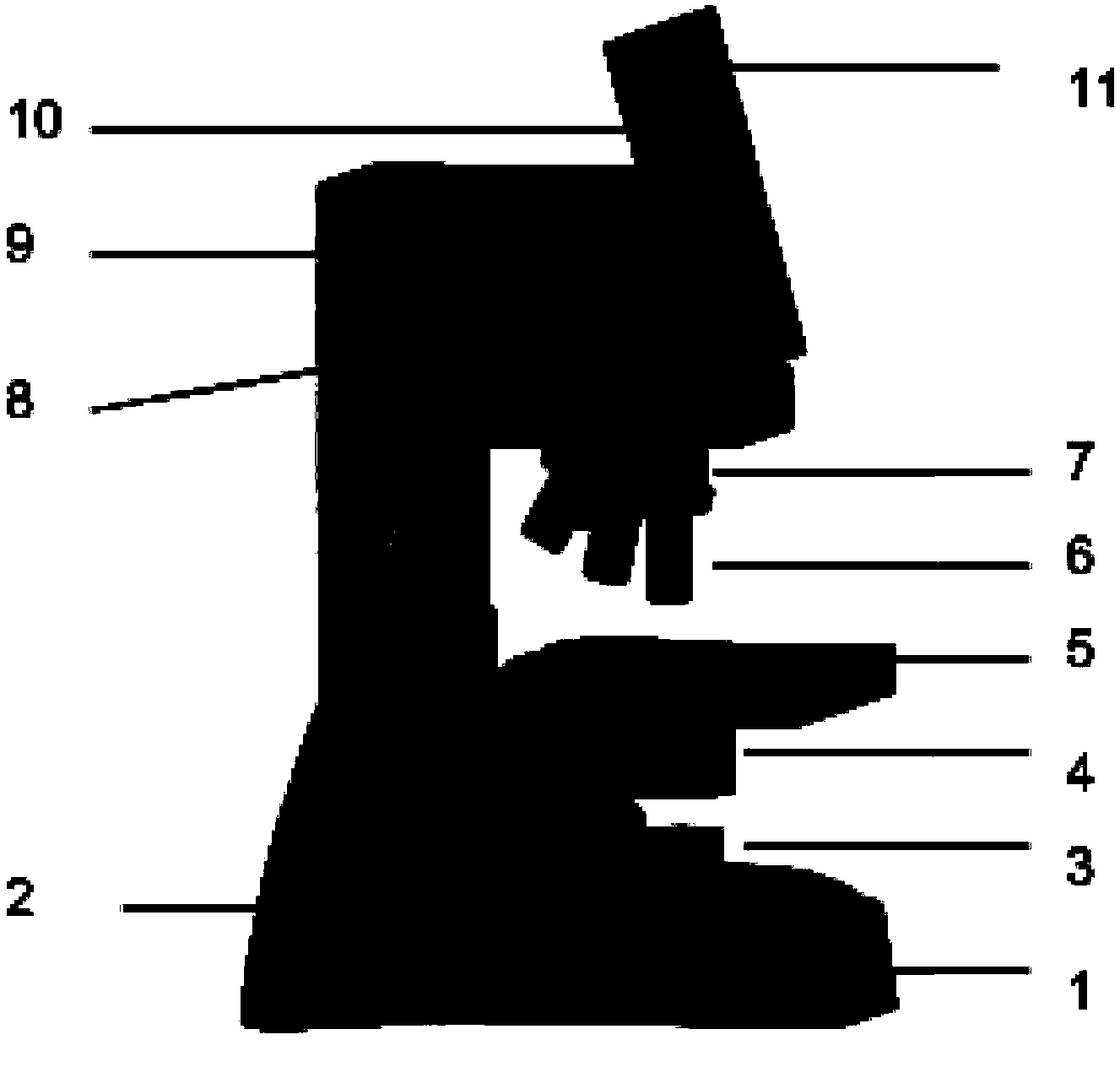 Digital microscope and image identification method