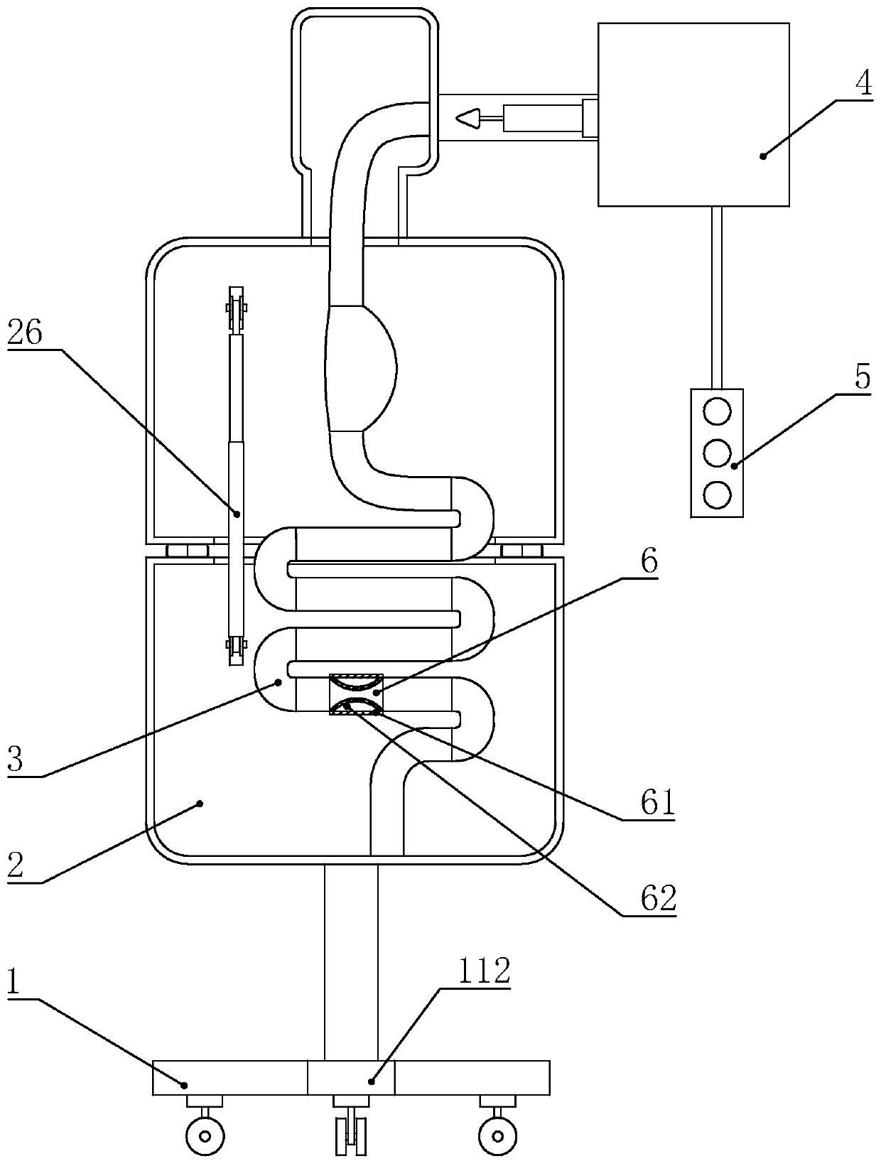 Intestinal stent implantation demonstration device