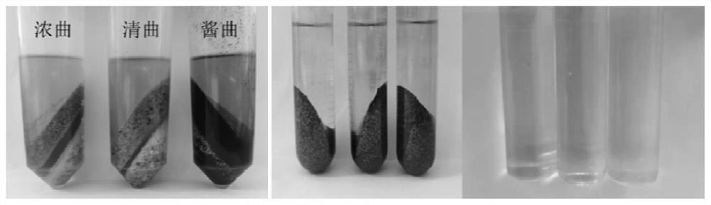 Method for rapidly detecting the content of cyanide in white spirit brewing raw materials or distiller's yeast