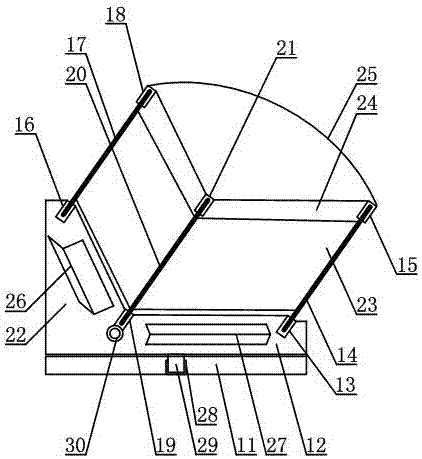 Solar photovoltaic thin film battery coiling rotating light absorption device