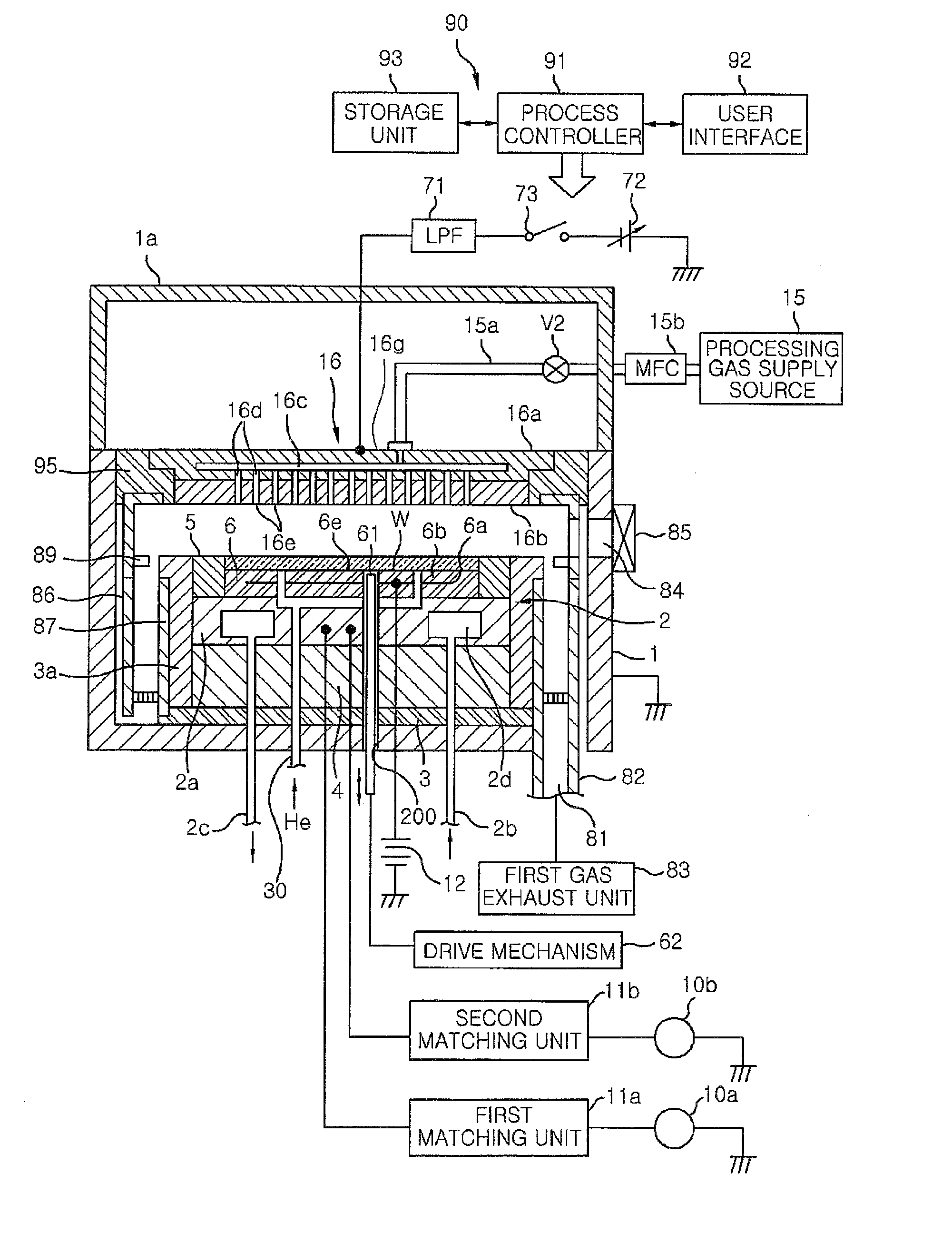 Mounting table and plasma processing apparatus
