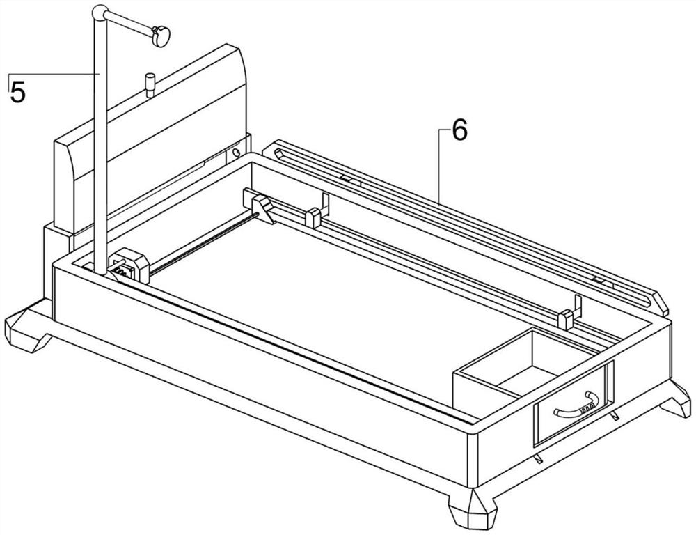 Intelligent anti-falling light-shading student bed