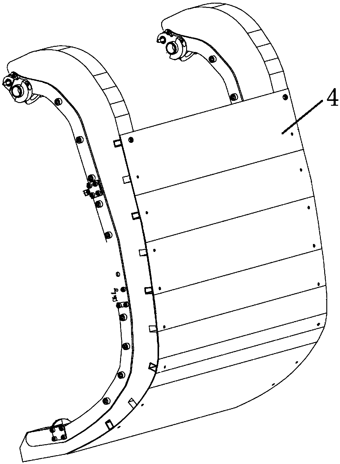 Protection device for biomimetic robot