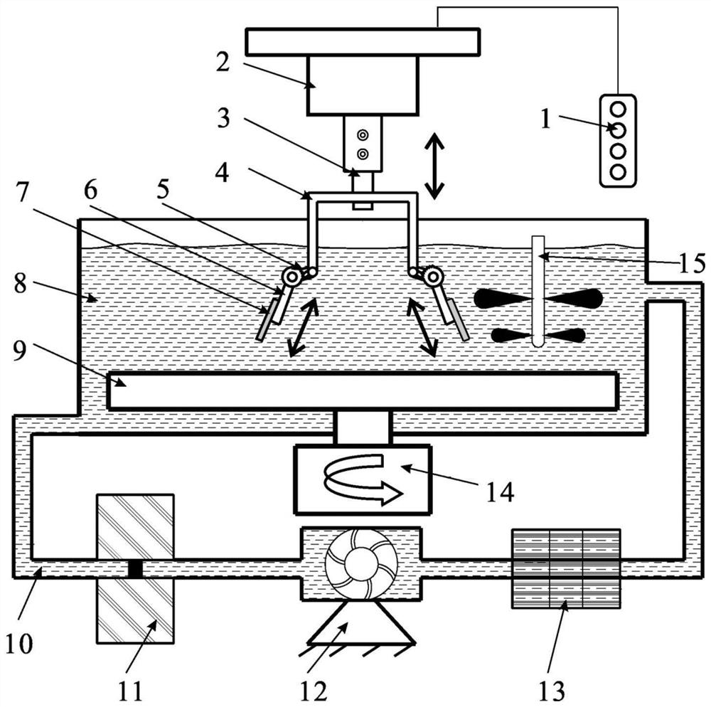 Polishing method and device of fine structure