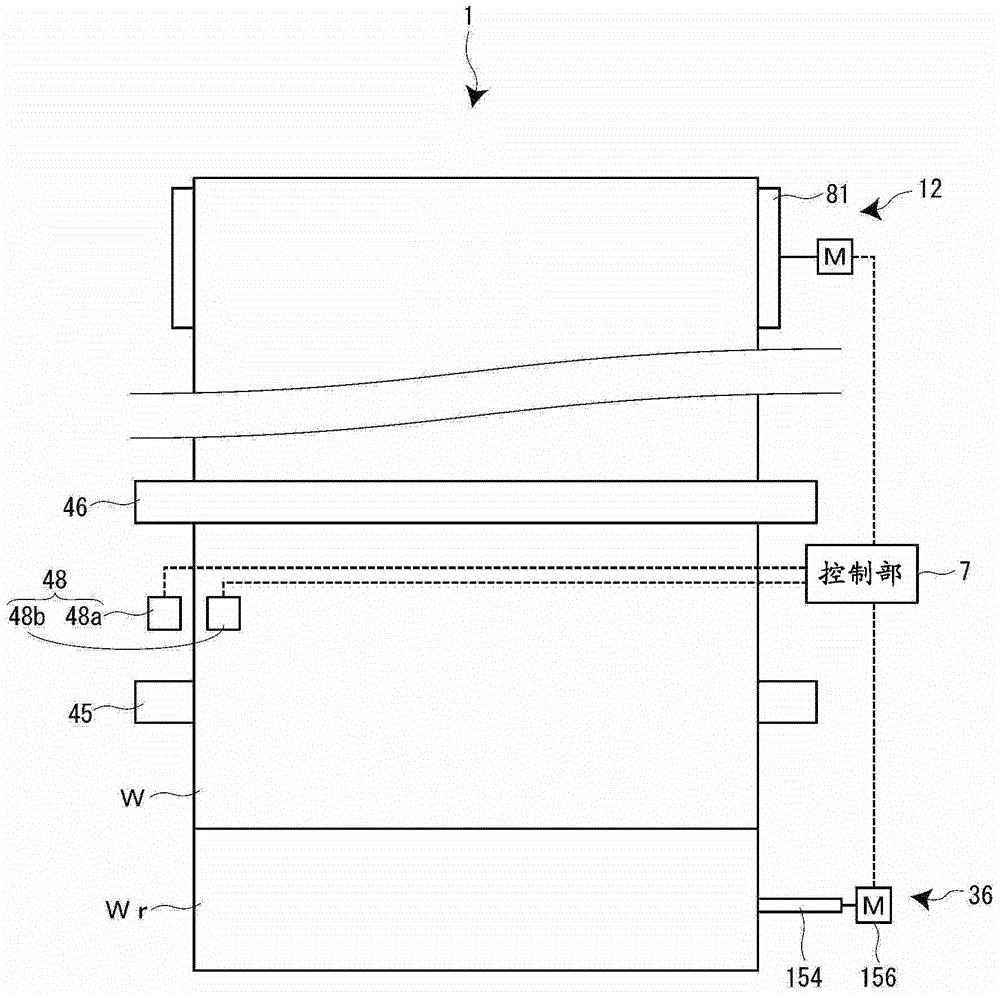 Medium conveying device, control method of medium conveying device, and recording device