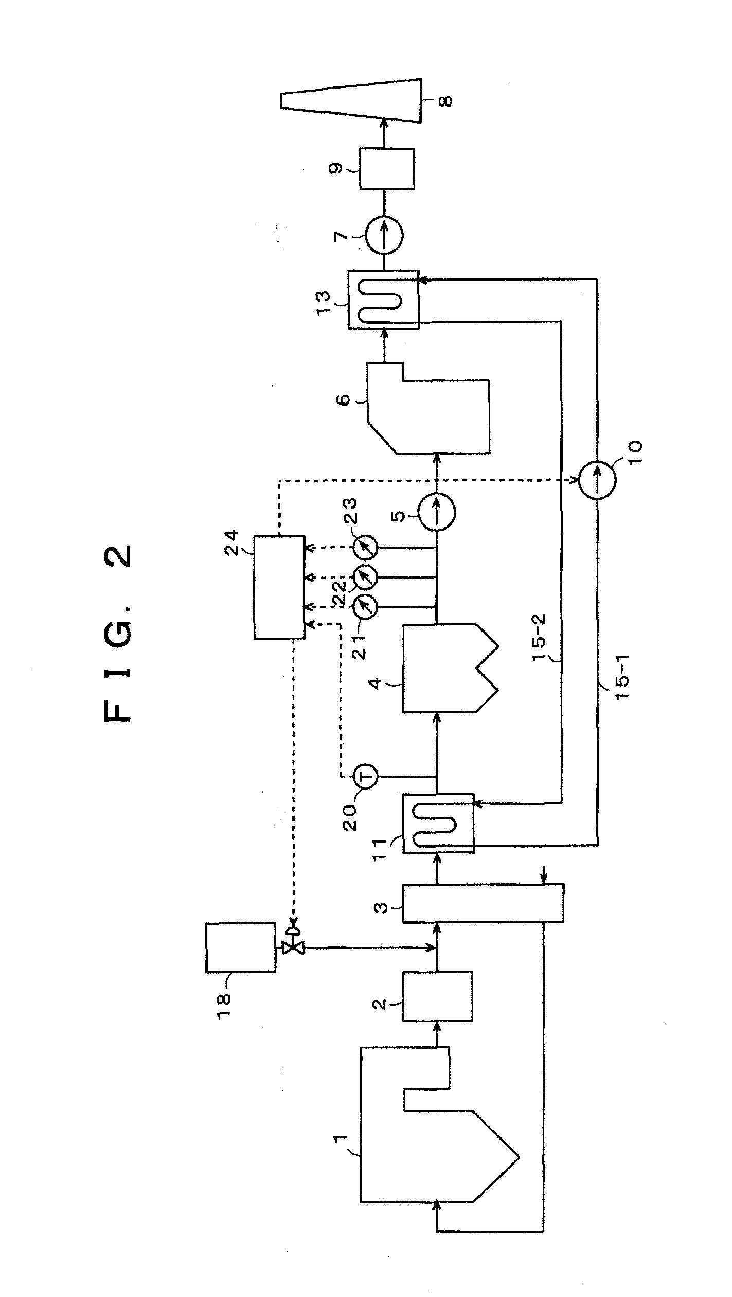 Method and apparatus for treating discharge gas