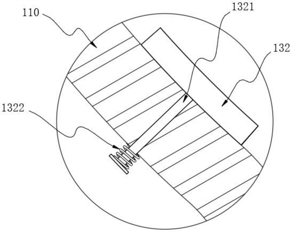 Flexible peeling assisting device with sectioning function and for canned orange processing
