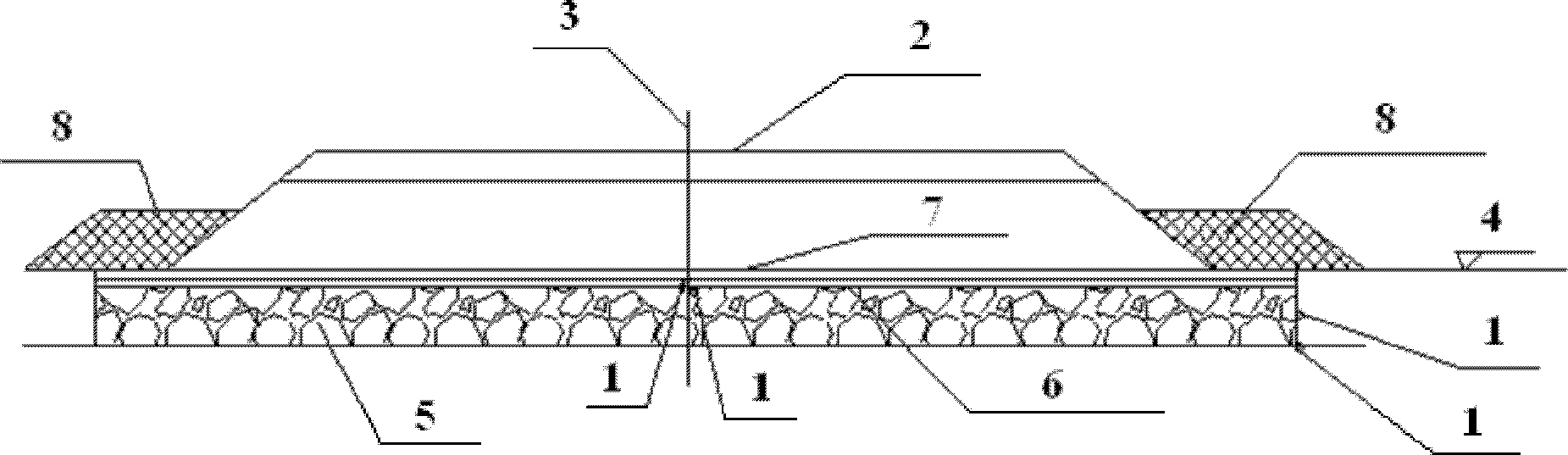 Insulation construction method for frozen-earth roadbed