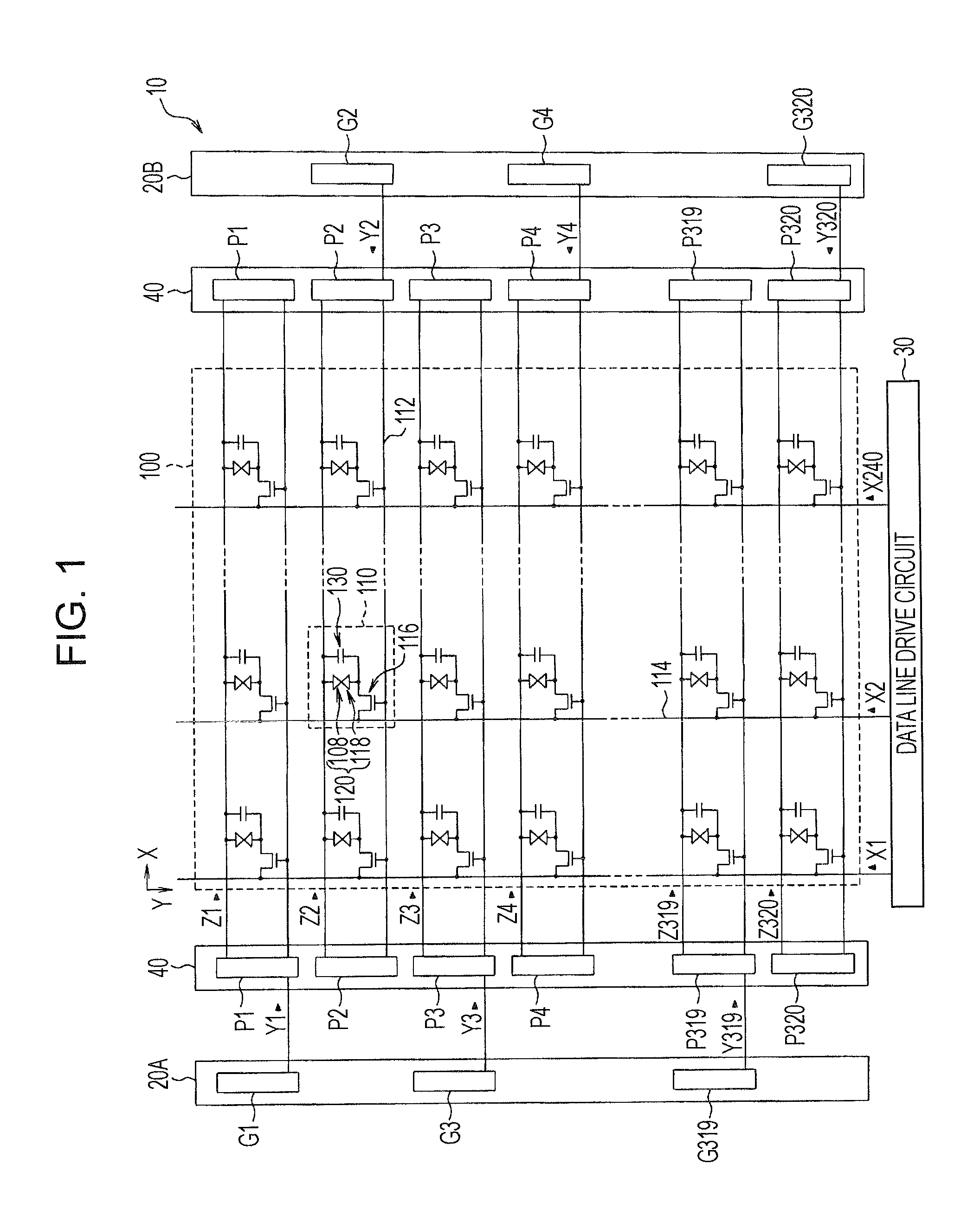Electro-optical device, and electronic apparatus having the same