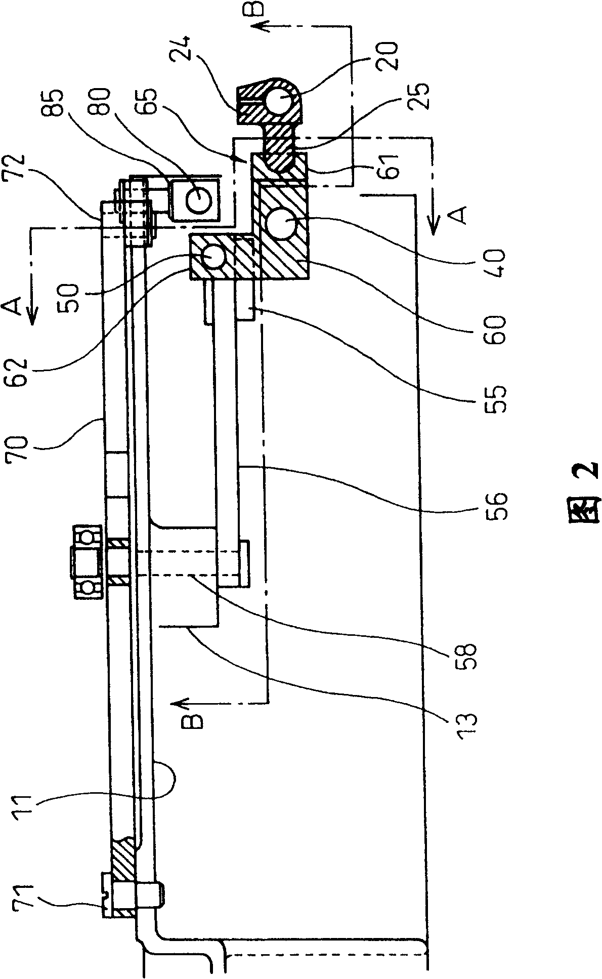 Jump sewing mechanism for sewing machine