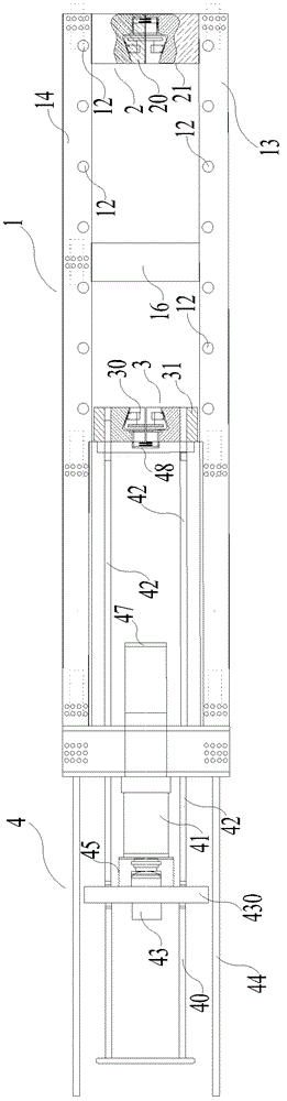 Large deformation tensile force testing system