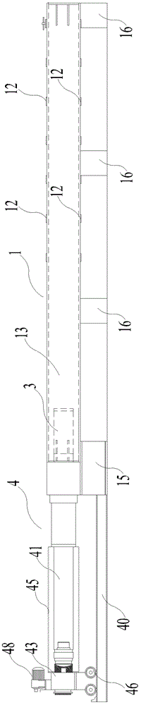 Large deformation tensile force testing system