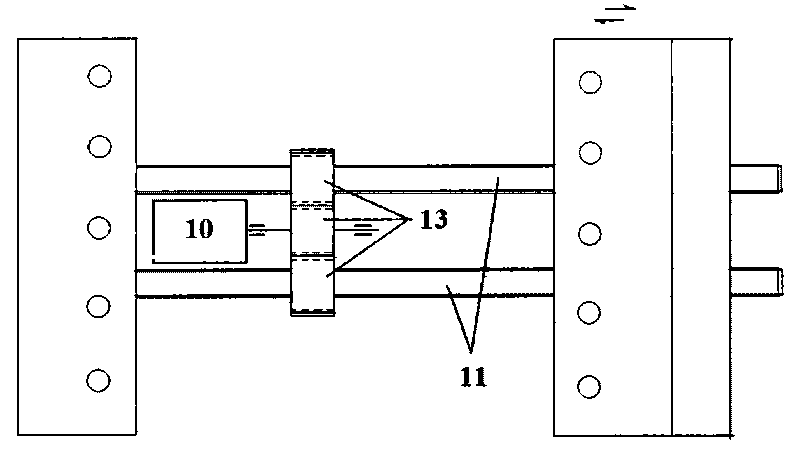 Preparation method of interplantation shape memory alloy wire layering composite and shaping mould