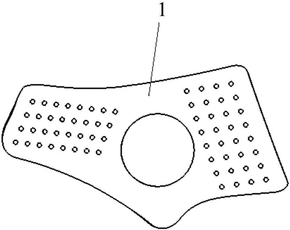 Foot clamp plate protector and manufacturing method thereof