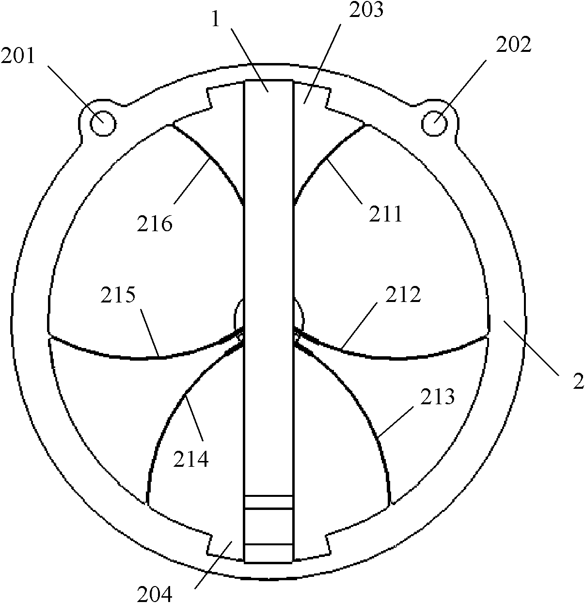 Multi-reed large-deformation flexible hook hinge