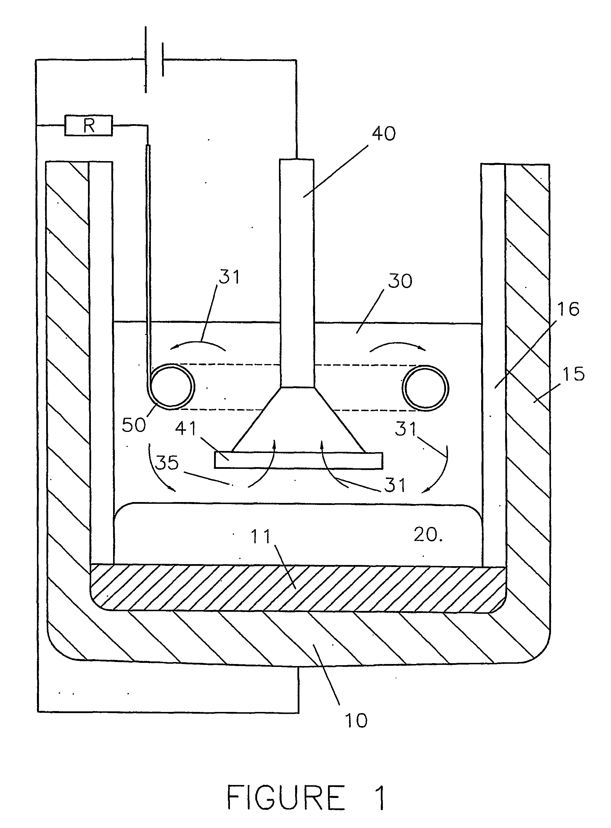 Metal electrowinning cell with electrolyte purifier