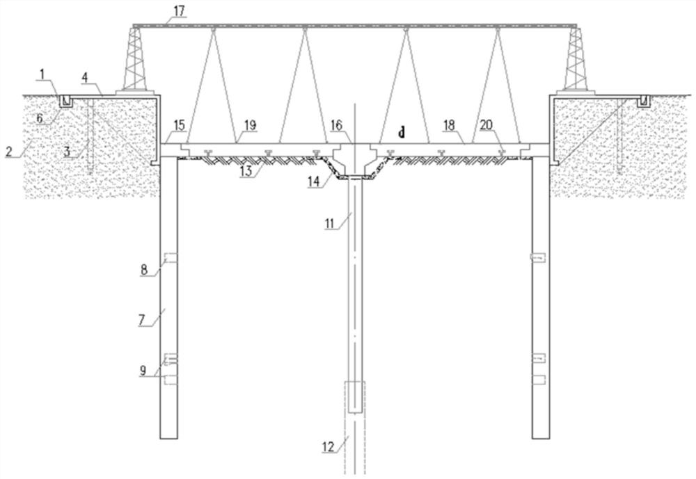 A method of assembly-type construction of open-cut underground building structures