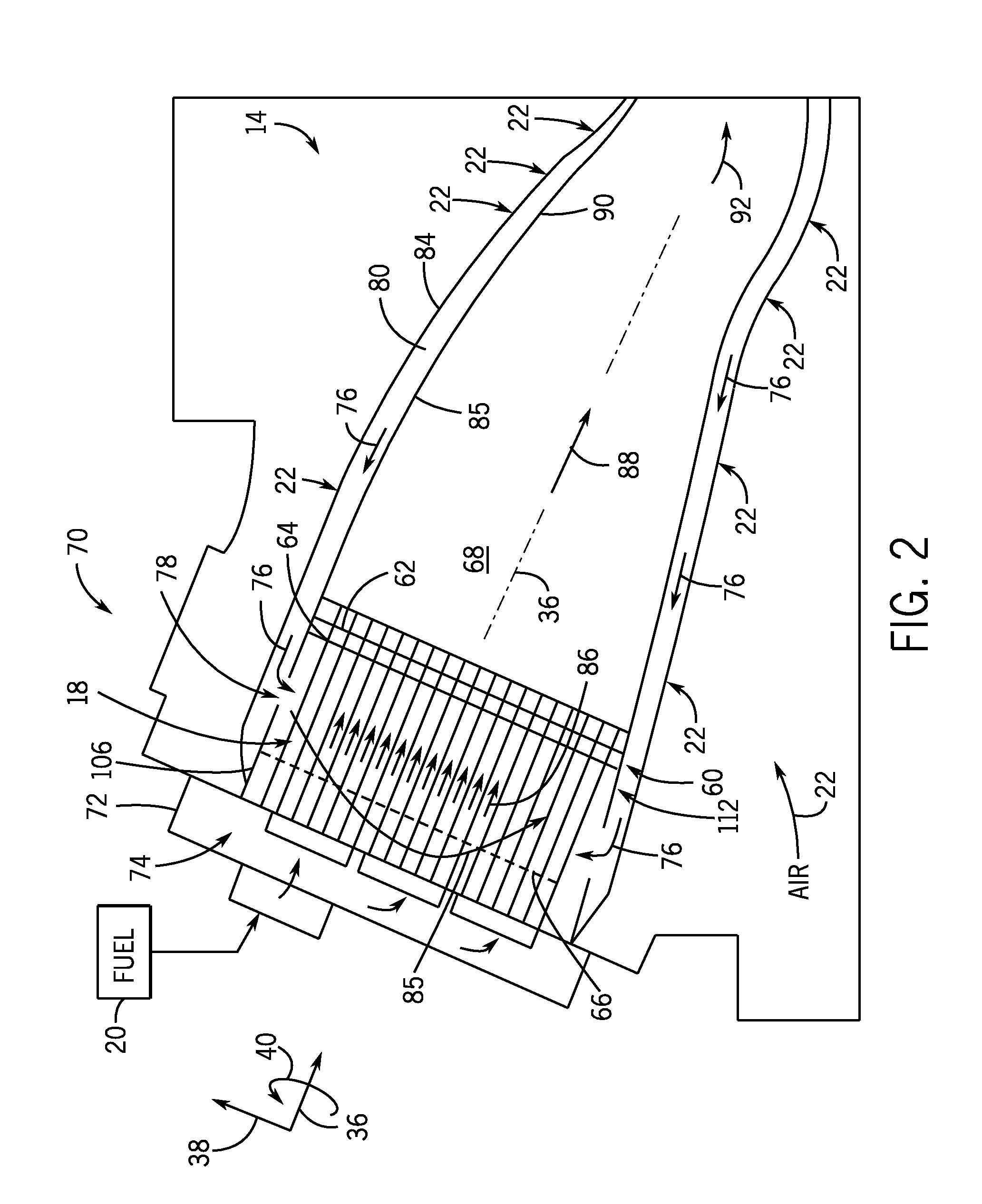 Micromixing cap assembly