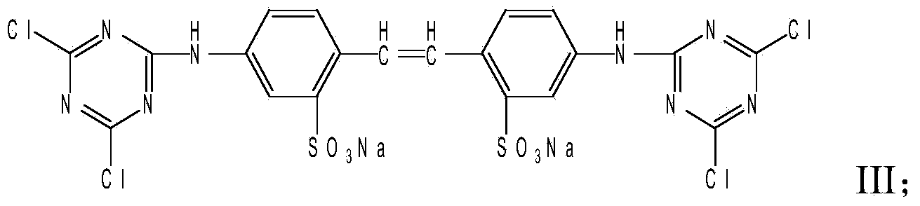 Liquid fluorescent whitening agent and preparation method thereof