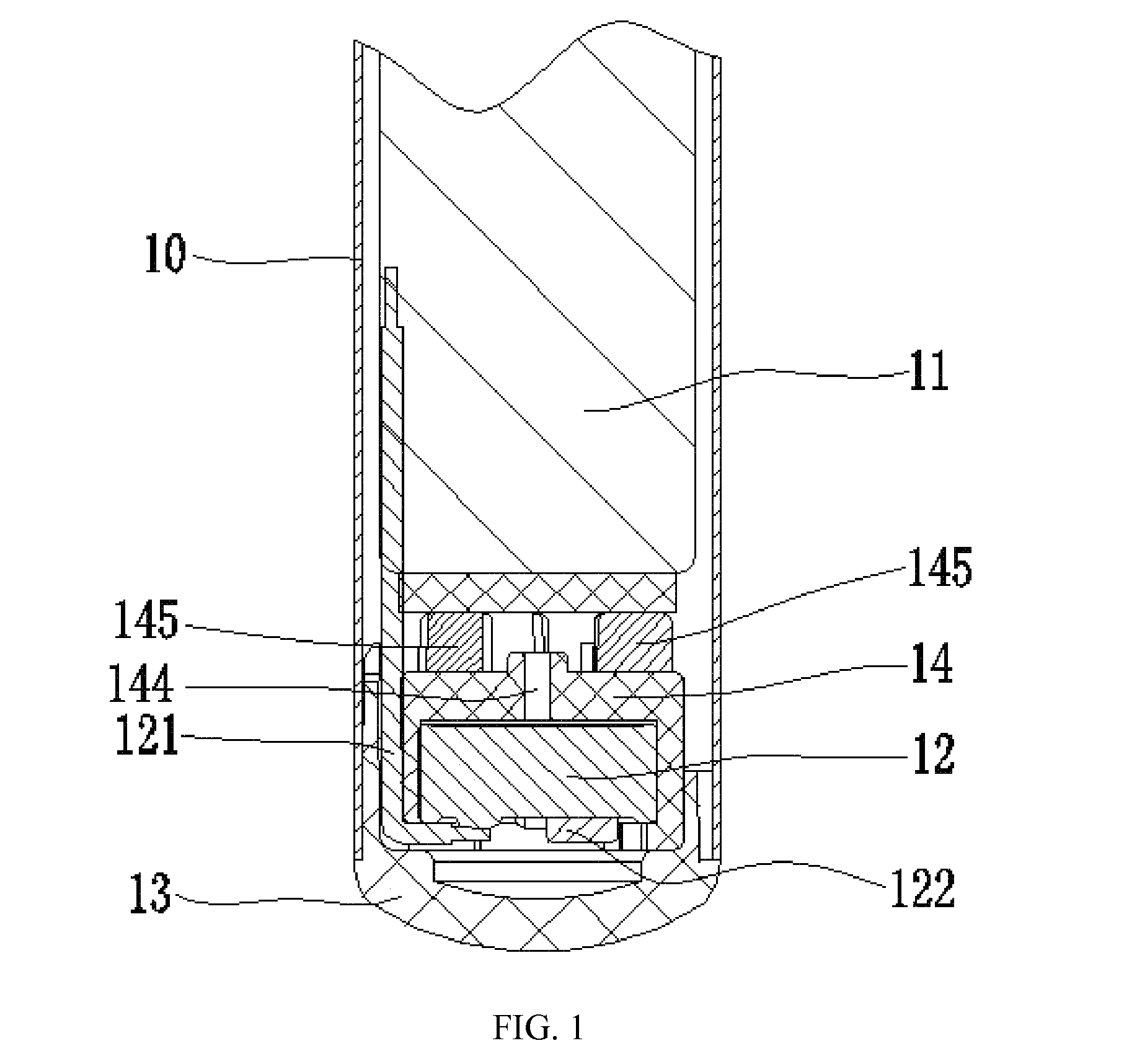 Battery assembly and electronic cigarette having same