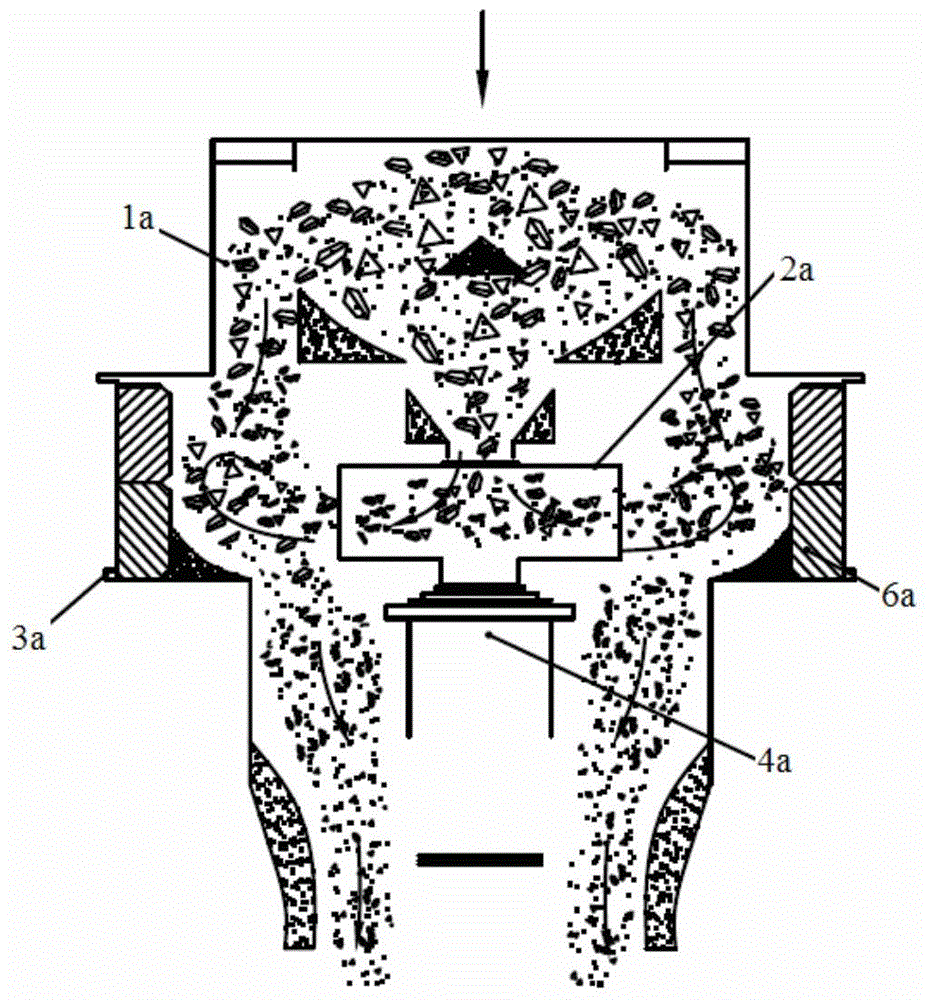 Crusher, mineral production line and material crushing method