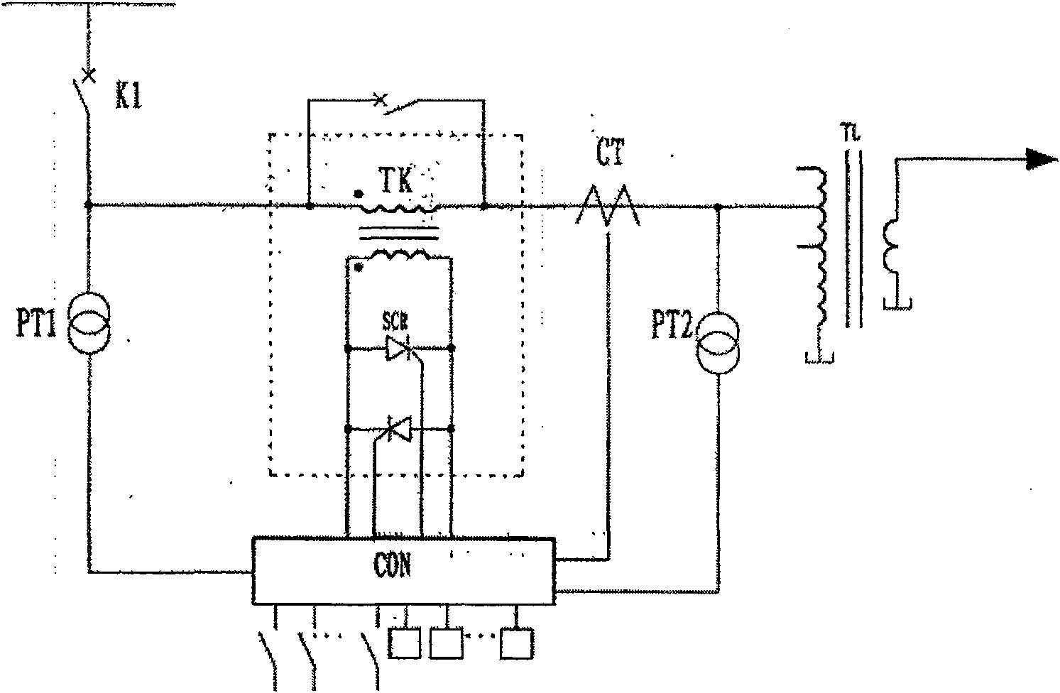 Green energy-saving electric arc furnace control device