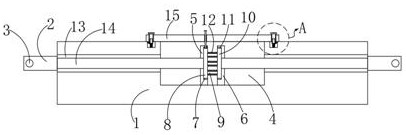 Conductive connecting piece for realizing electric conduction based on liquid metal