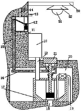 Novel organic fertilizer collecting device