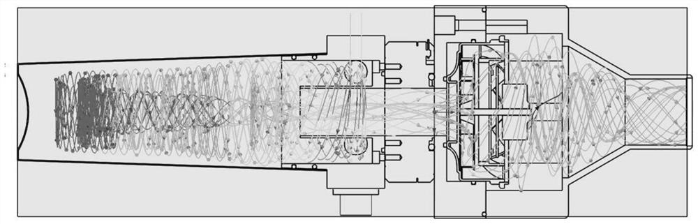 High-concentration rolling wet-wall biological aerosol sampling device